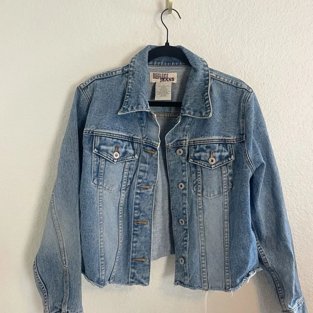 Tom Petty Daydreamer upcycled jean jacket custom repurposed ONE OF A KIND. L - Picture 5 of 7